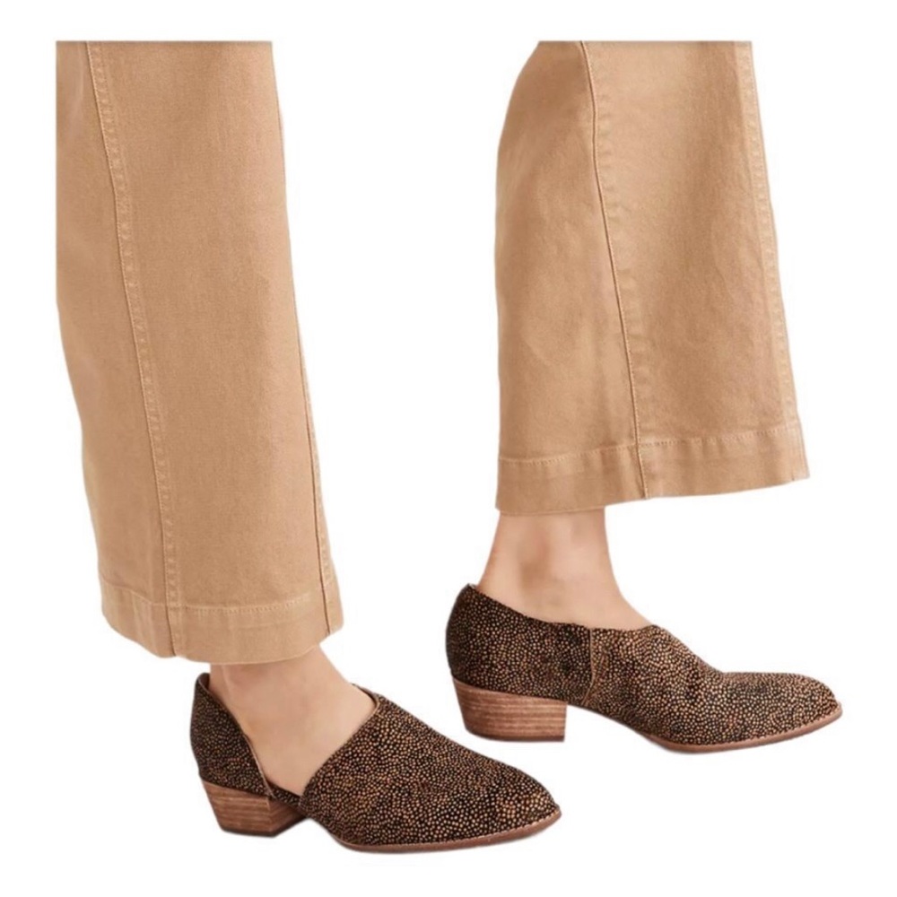 Madewell The Lucie Shoe in Spotted Calf Hair